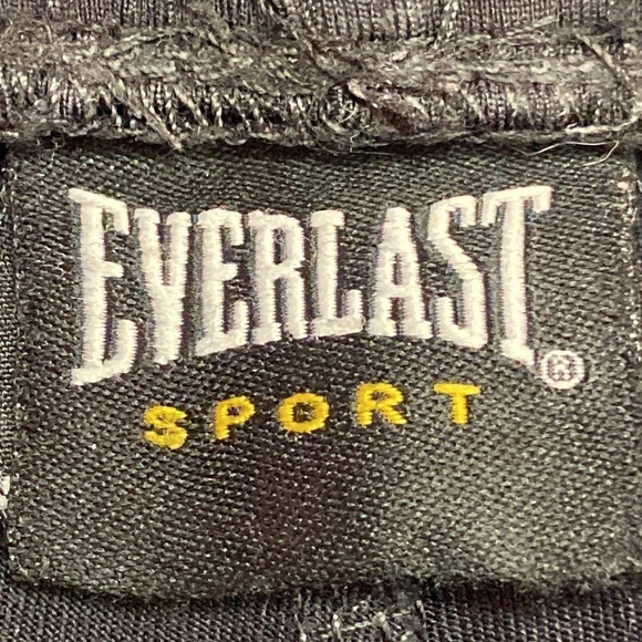 Everlast Sport Black Pull-on Athletic Activewear Basketball Shorts Small - Picture 3 of 6